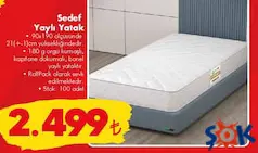 GARAJ HOME SEDEF YAYLI YATAK fiyat ve kampanya bilgisi